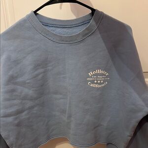 Hollister Blue Crop Top